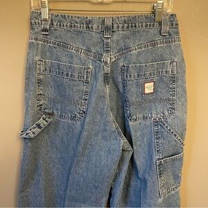 Vintage 90's Cotton Faded Glory Women's Blue Denim Overalls